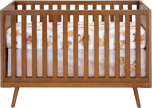 Miniatura 4 de Lambs & Ivy Disney Baby Lion King Safari - Sábana bajera ajustable para cuna, color blanco