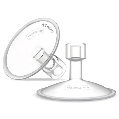 Miniatura 56 de Maymom MyFit Crater Series - Protector de pecho pequeño de 0.630 in, diseño de dos piezas, compatible con piezas de extractor de leche Medela
