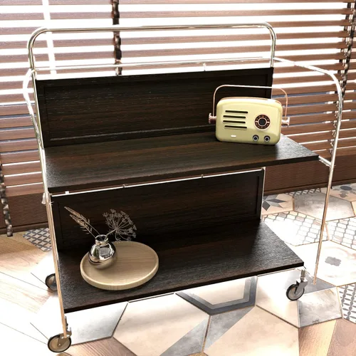 Miniatura 5 de Wallercity Deed - Papel de contacto de grano de madera marrón para encimeras, papel tapiz de madera para despegar y pegar para baño, cocina, vinilo