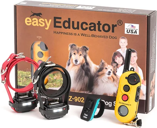 Miniatura 8 de E-Collar Educator EZ-900 - Collar de entrenamiento de perros de 1/2 milla para perros Sm & Med (más de 10 libras) - Control remoto LCD ergonómico