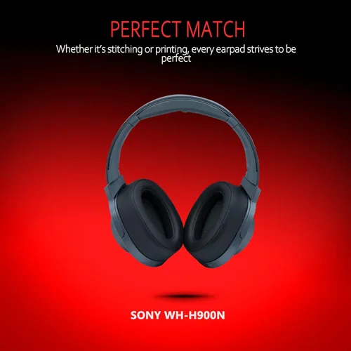 Miniatura 8 de Krone Kalpasmos Almohadillas de repuesto para auriculares Sony WH-H900N h.Ear on 2 y Sony MDR-100ABN, cojines de auriculares Sony compatibles