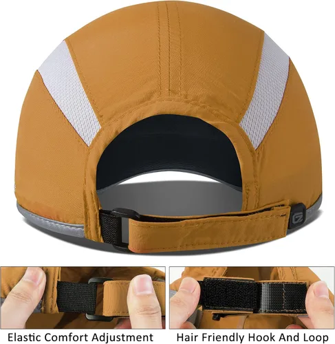 Miniatura 3 de GADIEMKENSD Sombrero reflectante plegable para exteriores, diseño sin estructura, protección solar UPF 50+, sombreros deportivos para mujeres