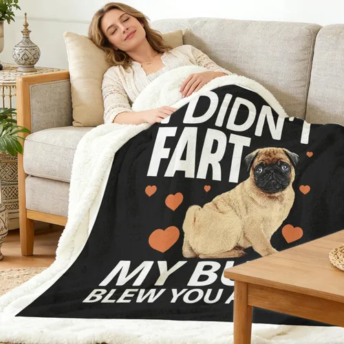 Miniatura 129 de Autumn Teddy Dog Patchwork Sherpa Blanket Fall Cozy Throw Blanket Cute Puppy Quilt Style Warm Soft Blanket for Couch Sofa Bedroom Decor 50x60 Inches