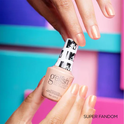 Miniatura 3 de Gelish Mini Summer MTV Collection - Esmalte de uñas de gel, esmalte de gel de larga duración Super Fandom
