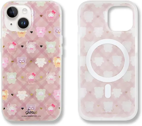 Miniatura 194 de Sonix x Sanrio - Funda para iPhone 15 Pro, compatible con MagSafe, probada en caídas de 10 pies, adivinador Kuromi