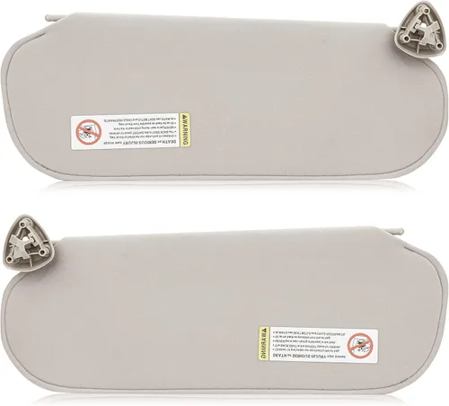 Miniatura 7 de Visor solar para Chevy Express y GMC Savana 1500 1999-2014, 2500 3500 4500 1999-2019, Visor solar de reemplazo izquierdo del lado del conductor