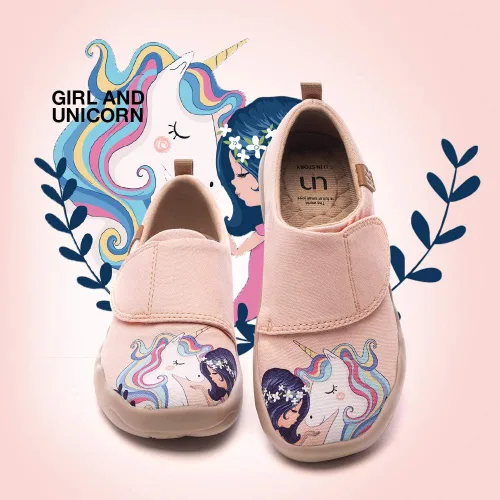 Miniatura 2 de UIN Mocasines casuales de lona para niños y niñas, zapatos de moda, divertidos zapatos de viaje pintados