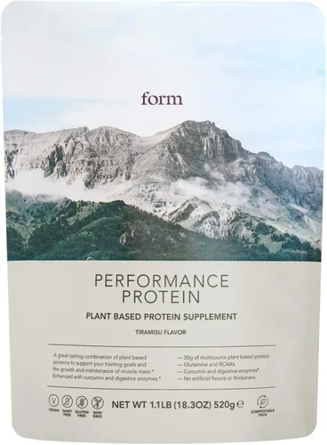Miniatura 9 de Form Performance Protein - Proteína Vegana en Polvo - 30 g de Proteína a Base de Plantas por Porción, con BCAAs. Perfecto Después del Entrenamiento.