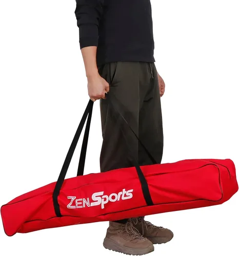 Miniatura 7 de ZENY Red de práctica de béisbol y softbol de 5 x 5 pies / 7 x 7 pies, red de entrenamiento de bateo, captura de lanzamiento, con bolsa