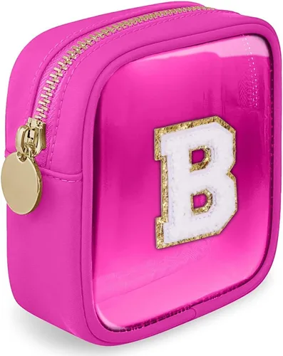 Miniatura 67 de Bolsa de Maquillaje Transparente Pequeña Bolsa de Cosméticos Bolsa de Viaje de Artículos de Aseo Bolsa Transparente con Cremallera Bolso Organizador