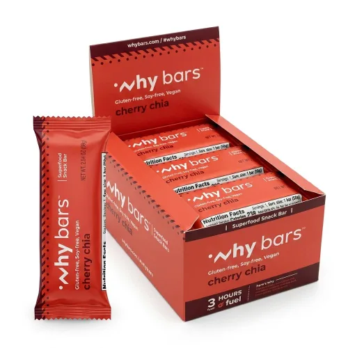 Miniatura 15 de Barras de proteínas, almendra de manzana, barras de 2.04 onzas (paquete de 12 barras de proteínas) – Barra de proteínas, superalimento, sin gluten