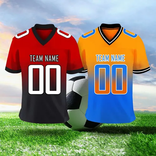 Miniatura 7 de Camisetas de fútbol personalizadas para hombres y mujeres, personalizadas, con nombre del equipo, camisetas deportivas personalizadas, regalos