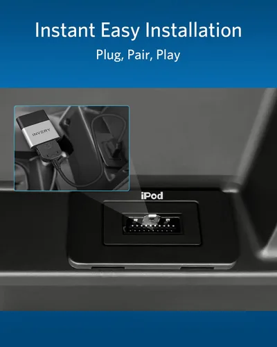 Miniatura 6 de Airdual Bluetooth 5.0 aptX-HD adaptador para Land Rover, Range Rover, Jaguar iPod iPhone interfaz de música