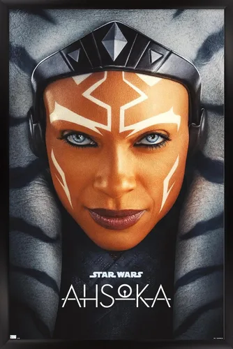 Miniatura 8 de Trends International Star Wars: Ahsoka - Póster de pared de una hoja, 34 pulgadas de largo x 22.4 pulgadas, versión enmarcada en blanco