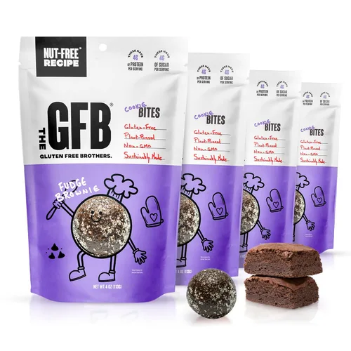 Miniatura 24 de The GFB Bocados de proteína de chocolate negro y coco - Sin gluten, a base de plantas, sin OMG, hechos de manera sostenible – Ridículamente