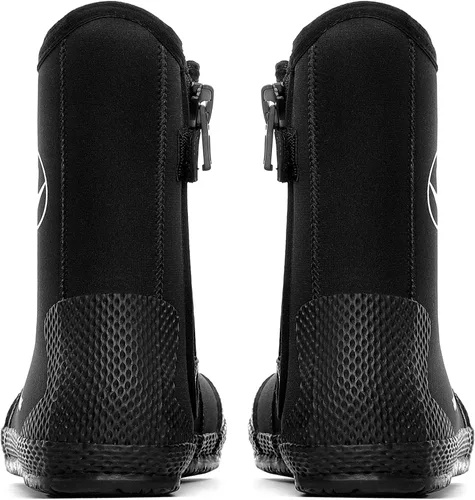 Miniatura 5 de AQUALUNG Unisex Superzip Dive Boots - Warm Ergonomic Protective Neoprene Scuba Diving Boots with Non-Corrosive YKK Zippers, Elastic Cuff Binding &