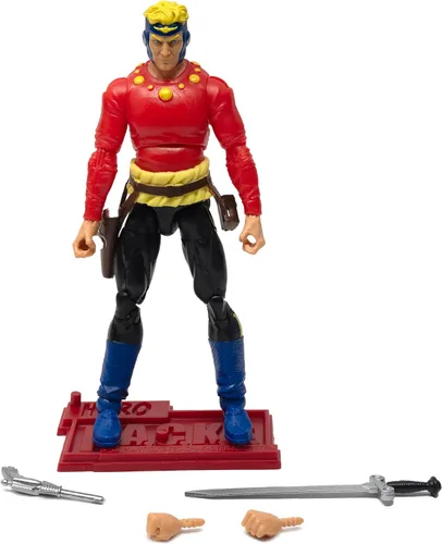 Miniatura 2 de Boss Fight Studio Hero H.A.C.K.S. Flash Gordon - Figura de acción de cómic – Figura coleccionable altamente articulada y accesorios que incluyen