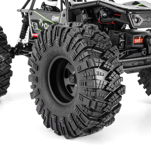 Miniatura 6 de INJORA Juego de neumáticos de barro 1.9 S5 Offset -0.350 in Beadlock llanta para 1/10 RC Crawler Car Axial SCX10 90046 UTB18 TRX4 SCX10 Pro (negro)