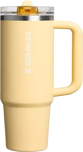 Miniatura 123 de STANLEY Quencher ProTour - Vaso con popote abatible con tapa a prueba de fugas, 14 onzas, popote y asa integrados, compatible con portavasos