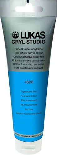 Miniatura 8 de Lukas CRYL Studio Artist - Pintura acrílica para artistas, Alizarín Carmesí, tubo de 125 ml - Pinturas acrílicas de alto pigmento para pintura