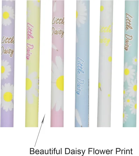 Miniatura 5 de 12 bolígrafos de margaritas Fanshion Crown Pen Pearl Floral Pen con tinta negra de 0.020 in para fiesta escolar, cumpleaños, oficina, fiesta, bodas