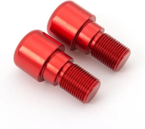 Miniatura 10 de Manillar de motocicleta de 0.709 in para manillar de motocicleta, extremos y tapa deslizante compatible con Yamaha YZF R6S 2006-2009, YZF R6