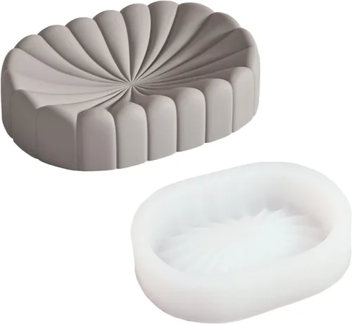 BOOWAN NICOLE Jabonera Molde de Silicona DIY Accesorios de Baño Set Herramientas para Hacer SH0762