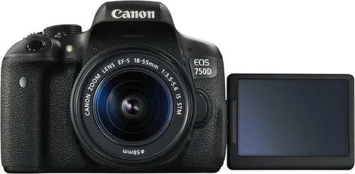 Miniatura 3 de Canon Cámara SLR digital EOS 750D con 0.709-2.165 in IS STM - Versión internacional (sin garantía)