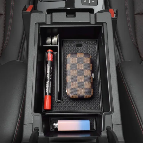 Miniatura 7 de Organizador de Consola Central Blazer Compatible con Accesorios Chevrolet/Chevy Blazer 2019 2020 2021 2022 2023 2024 2025, Bandeja de Inserción