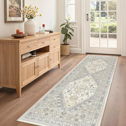 Miniatura 101 de zesthome Alfombra 4x6 - Alfombra Resistente a Manchas Lavable, Alfombras con Respaldo Antideslizante para Sala de Estar, Alfombras Pequeñas de Área