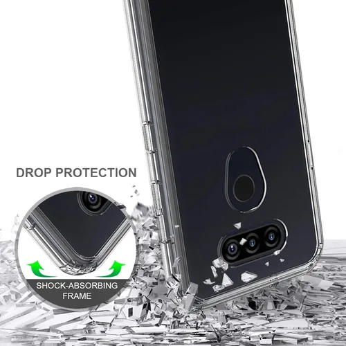 Miniatura 4 de Compatible con LG Aristo 5, funda transparente impresa, a prueba de golpes, arañazos, compatible con LG Phoenix 5/Fortune 3/Tribute Monarch/Risio 4
