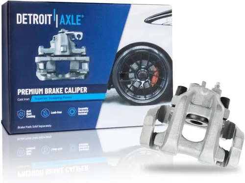 Miniatura 159 de Detroit Axle - Pinza de freno trasera izquierda para Chevrolet Equinox Captiva Sport GMC Terrain Saturn Vue Pontiac Torrent Pinza de freno lateral