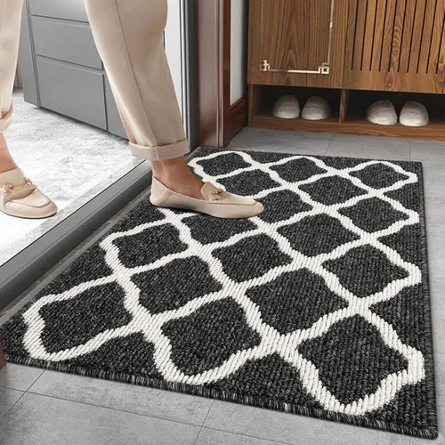 Miniatura 10 de SHACOS Alfombra de pasillo lavable de 2 x 8 pies, con parte trasera de goma antideslizante, resistente a las manchas, alfombra de cocina