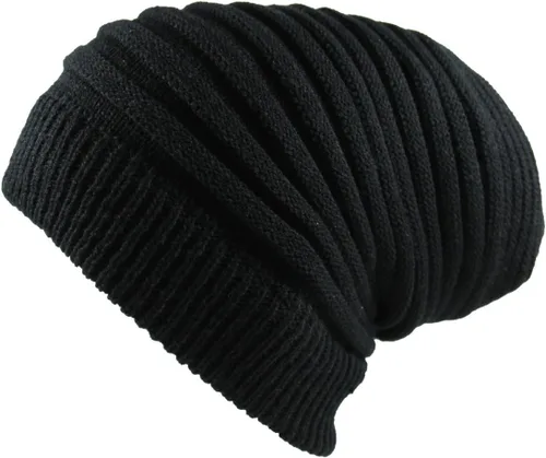 RW Rasta larga Slinky Beanie Sombreros