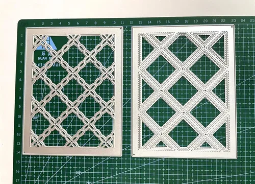 Miniatura 8 de Plantillas de corte con marco de fondo 3D, plantillas metálicas para álbumes de recortes, herramientas de manualidades DIY, plantilla de repujado