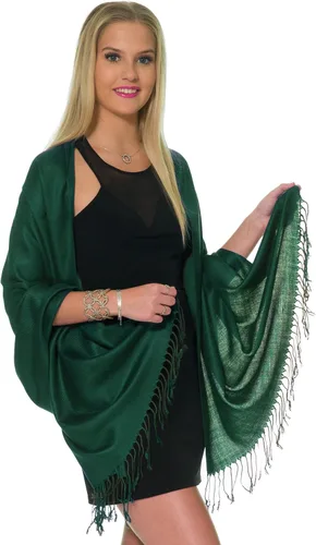 Miniatura 34 de Pashminas, chales y mantones para usar con vestidos de noche y en bodas, grandes y suaves