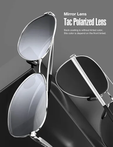 Miniatura 7 de LUENX - Lentes de sol polarizadas con protección UV 400 para hombre y mujer, incluye funda