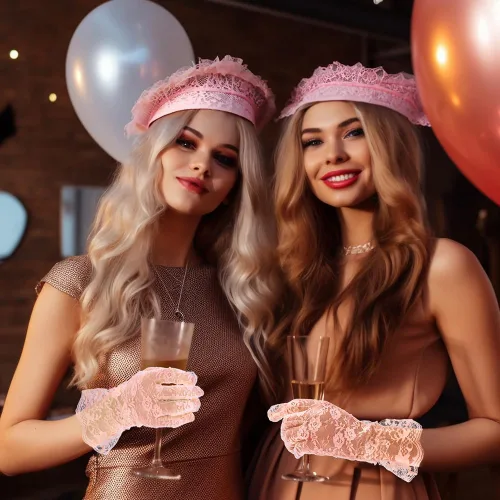 Miniatura 6 de Cytokio Guantes de encaje, guantes de encaje para mujer, guantes de fiesta de té, guantes de novia de boda, ópera de moda, Halloween, cosplay