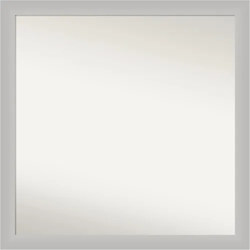Miniatura 266 de Amanti Art Silver Bathroom Mirror for Over Sink, 24x49 Custom Made Marred Pewter Rectangle Vanity Mirror, Oversize Casual Wood Frame, Hangs Estaño