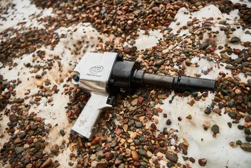 Miniatura 5 de Ingersoll Rand Llave de impacto neumática 261-6 3/4", 1100 pies-libras de par de torsión hacia adelante, empuñadura de pistola, yunque extendido