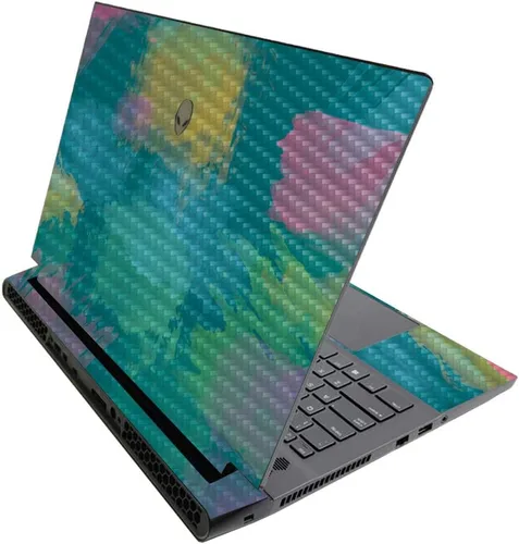 Miniatura 163 de MightySkins - Skin brillante con purpurina para Alienware M17 R3 (2020) y M17 R4 (2021) - Diversión de los años 90 Acabado duradero con purpurina