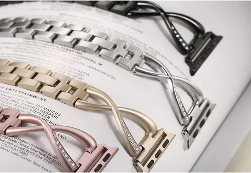 Miniatura 6 de Secbolt Correas compatibles con Apple Watch Band de 1.496 pulgadas, 1.575 pulgadas, 1.614 pulgadas, 1.654 pulgadas, 1.732 pulgadas, 1.772 pulgadas