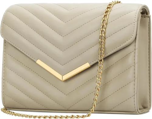 KKXIU - Carteras de mano formales para mujer de cuero vegano, tipo sobre, para noche, clutch, para fiesta, boda, cóctel, nupcial