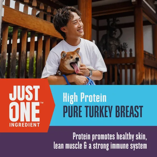Miniatura 4 de Whole Life Dog Just One - Golosinas liofilizadas para perros, alimentos liofilizados de grado humano, alimentos ricos en proteínas, aperitivos