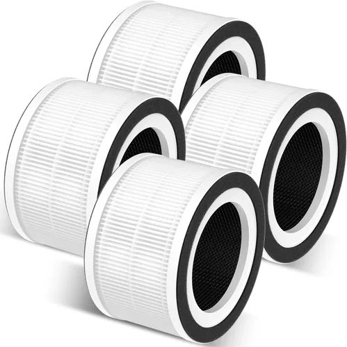 Miniatura 8 de Paquete de 2 filtros de repuesto Fillo/Halo/Allo compatibles con purificador Fillo/Halo/Allo, filtros de filtración 3 en 1
