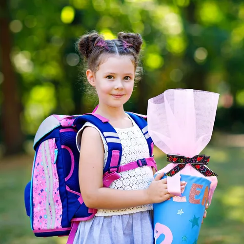 Miniatura 6 de JarThenaAMCS 3 rollos de cinta de grogrén Vuelta al Colegio, cinta de grogrén con temática escolar, cinta de grogrén con estampado ABC, cinta