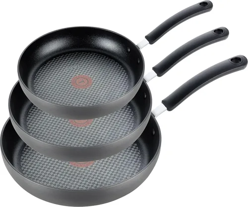 Miniatura 10 de T-fal - Sartén antiadherente de titanio con tapa segura para lavavajillas