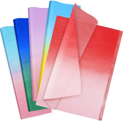 Miniatura 18 de Larcenciel 60 hojas de papel de seda floral vintage, papel de seda de arte de flores silvestres para bolsas de regalo y embalaje, suministros