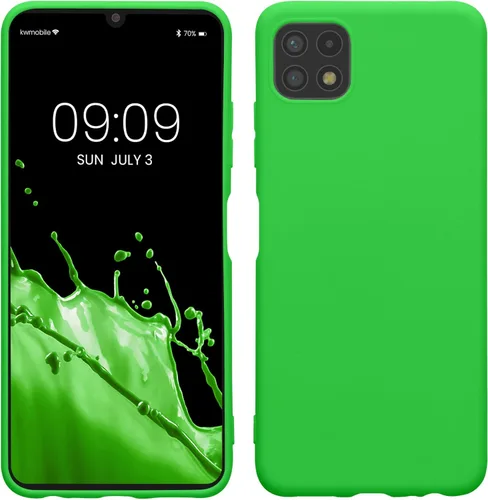 Miniatura 170 de kwmobile Funda compatible con Samsung Galaxy A23 4G / 5G - Funda de silicona TPU metálica suave y delgada - Rojo oscuro metálico