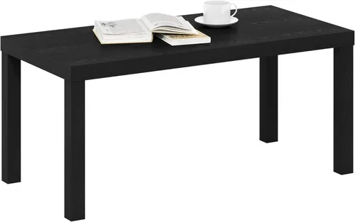 Miniatura 17 de Furinno Viola Mesa de Café, Mesa de Centro Moderna de 3 Niveles con Tablero de 1.2 Pulgadas de Grosor, Mesa Auxiliar con Estante Abierto y Blanco